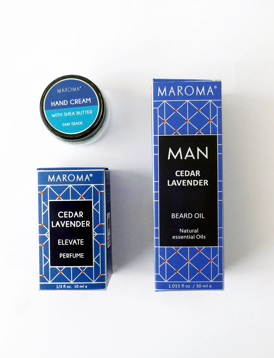 Man wellness Set Cedar Lavender view 2